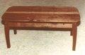 Rounded Walnut Coffee Table